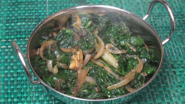 Spinach Bhaji