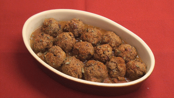 Low-fat Meatballs in Tomato Sauce