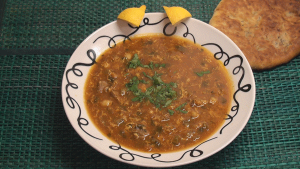 Harira (Moroccan Lentil & Tomato Soup)