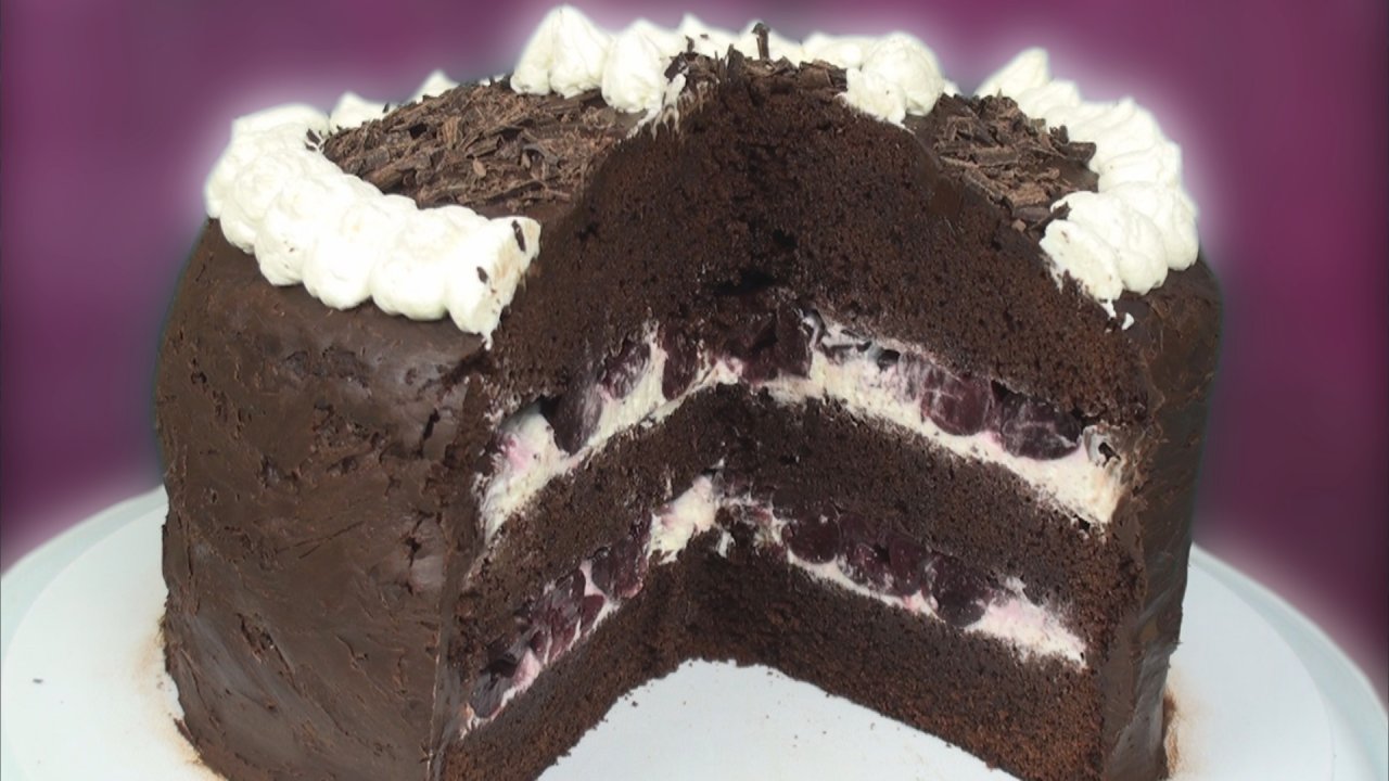 black forest gateau cake recipe