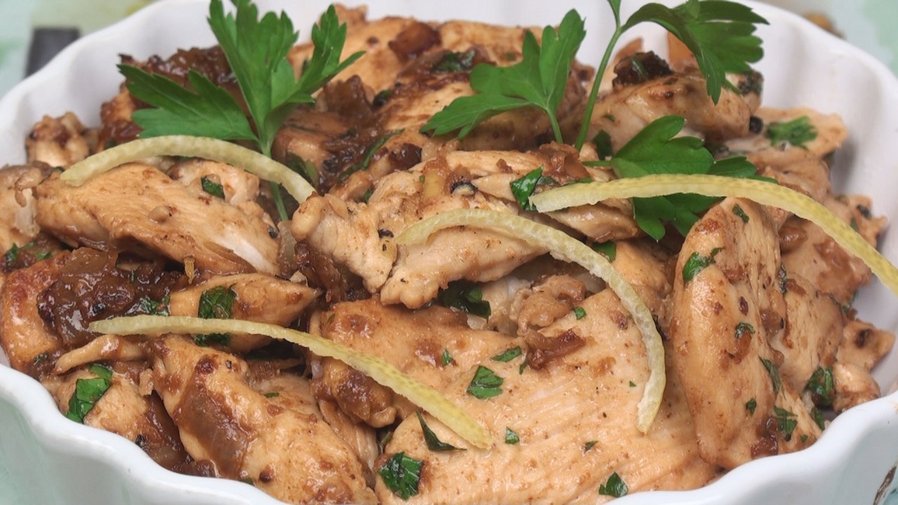 Chicken with Lemon and Garlic